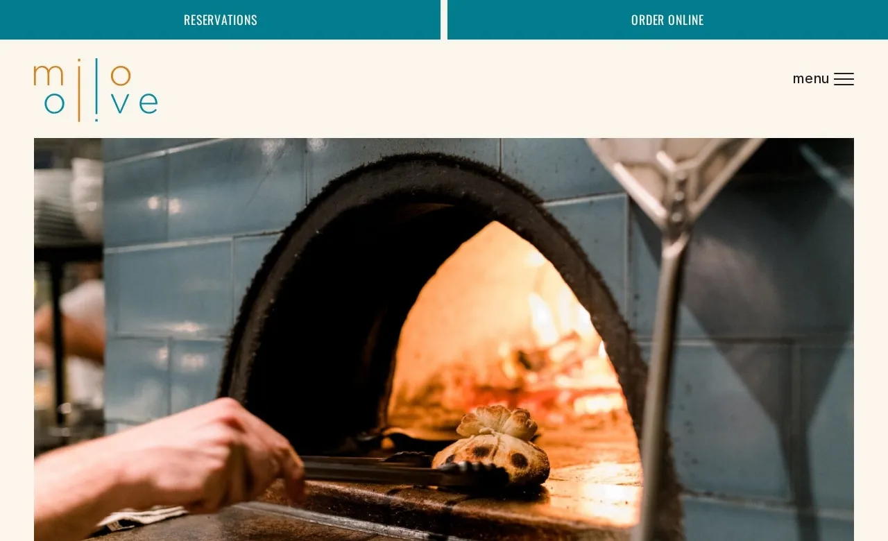 Website we built for Milo & Olive
